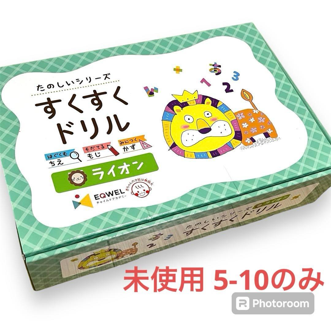 【未使用品】EQWELチャイルドアカデミーイクウェルドリルライオン5-10