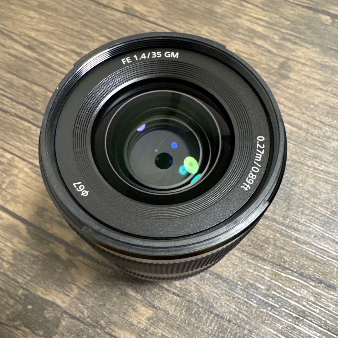 SONY FE 35mm F1.4 GM レンズ　eマウント　フルサイズ