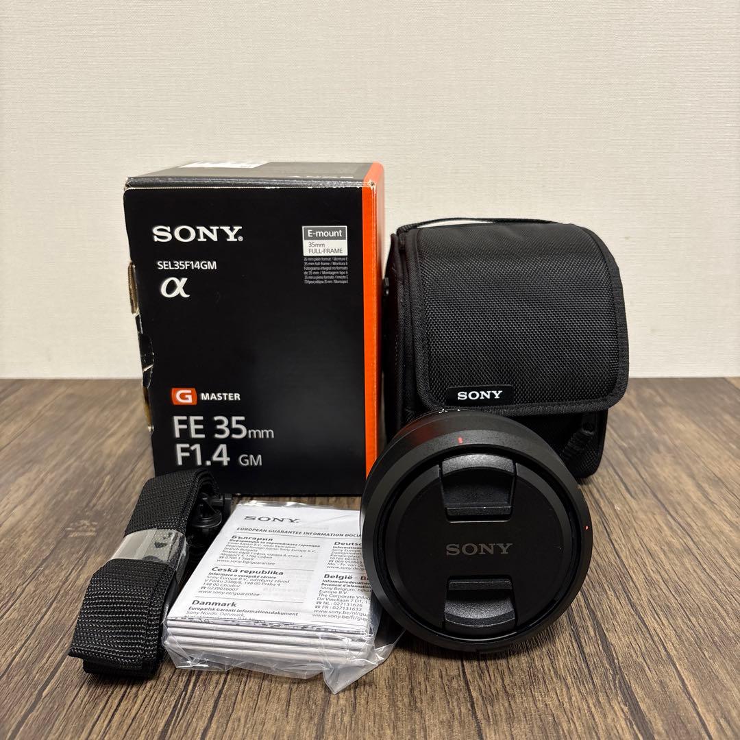 SONY FE 35mm F1.4 GM レンズ　eマウント　フルサイズ