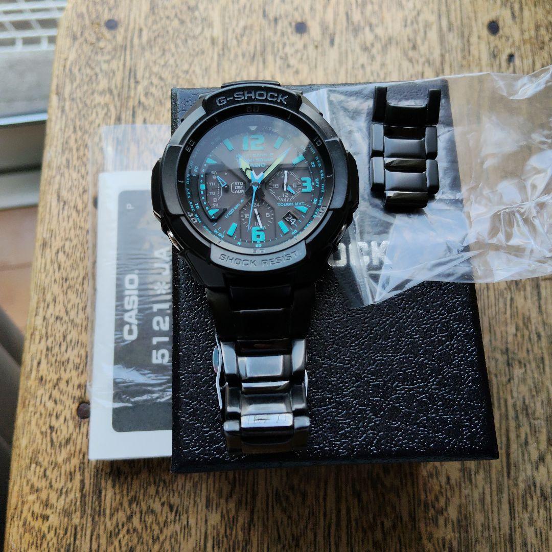 G-SHOCK スカイコックピット GW-3000BD 電波ソーラー ブルー