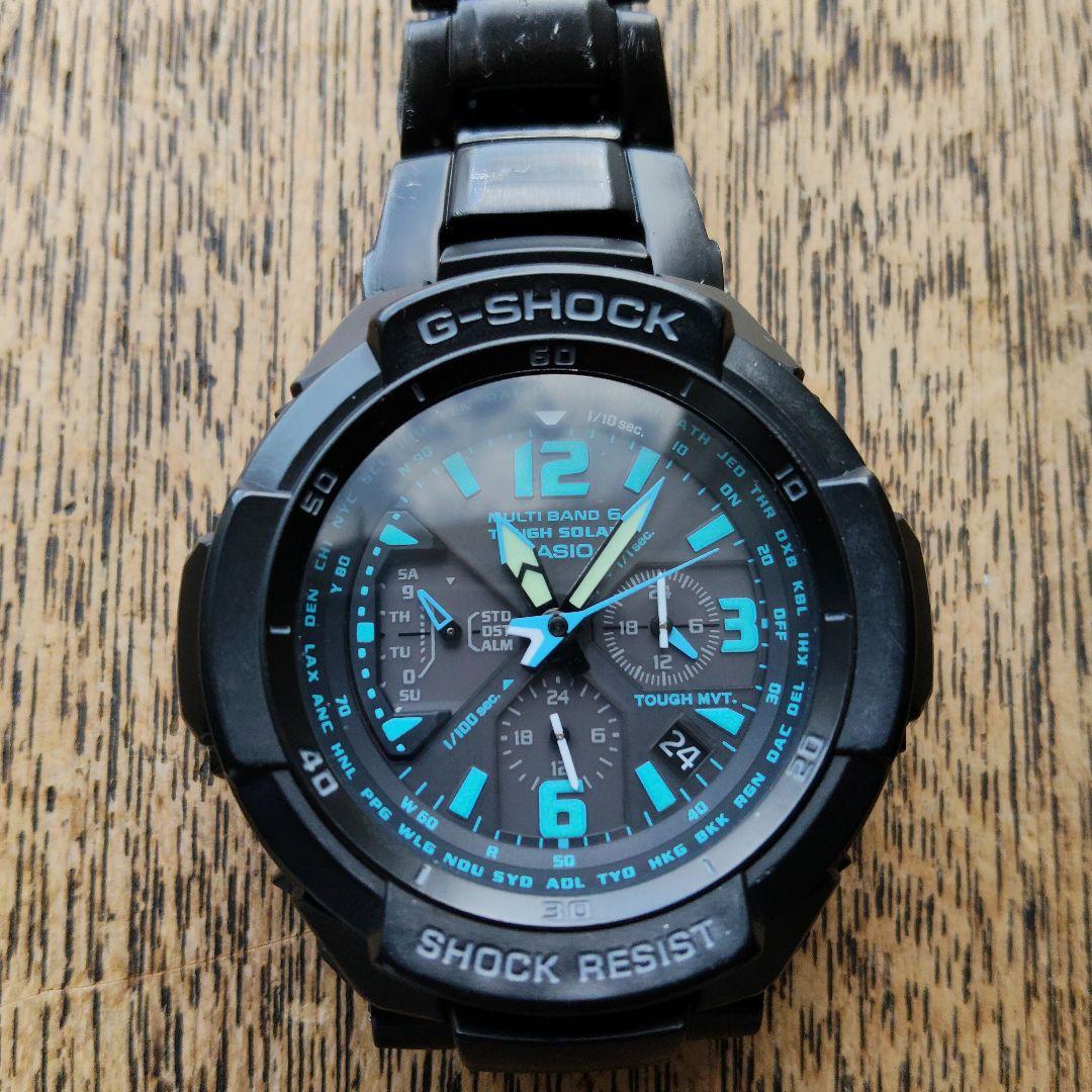 G-SHOCK スカイコックピット GW-3000BD 電波ソーラー ブルー