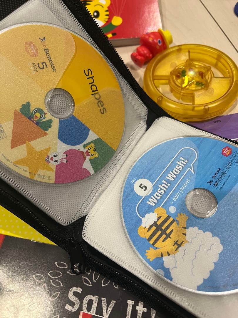 最終値下げしまじろう英会話教材セット⭐︎DVD17枚セット