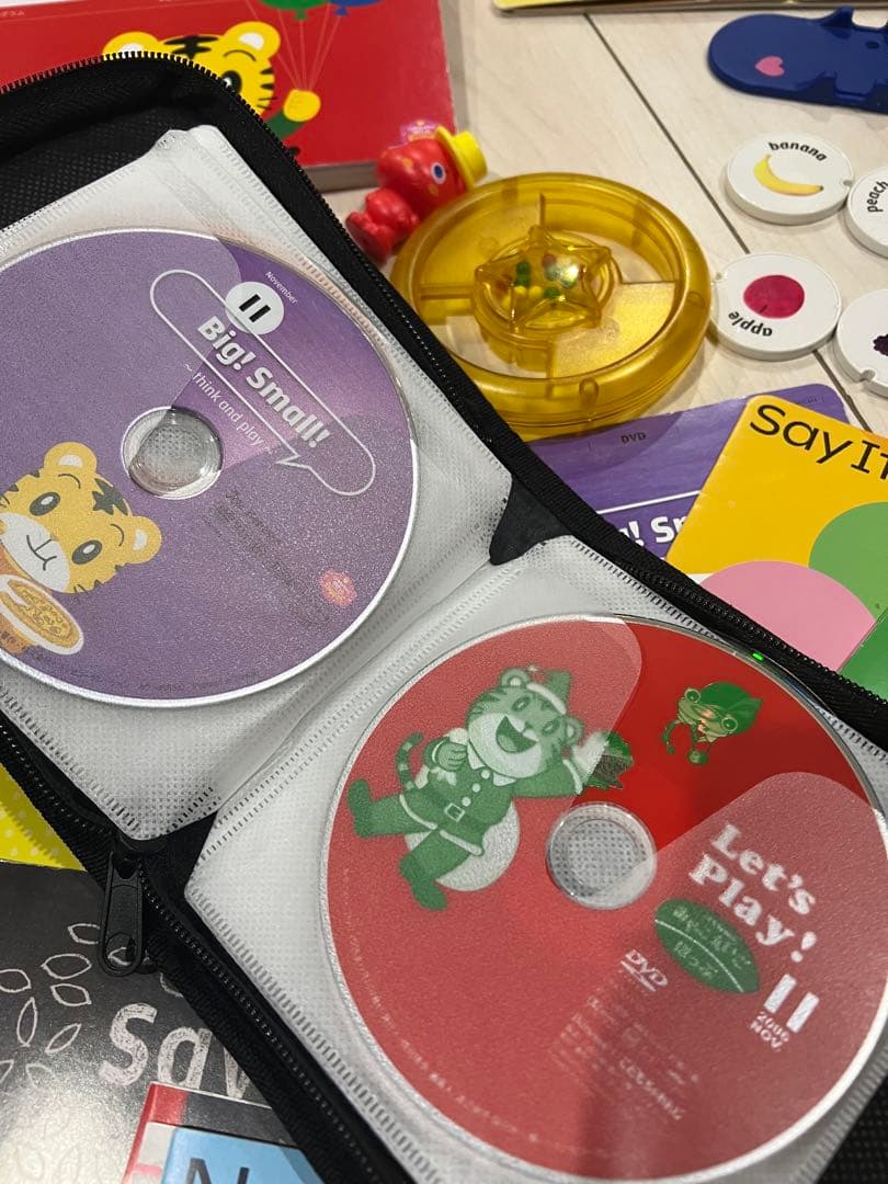 最終値下げしまじろう英会話教材セット⭐︎DVD17枚セット