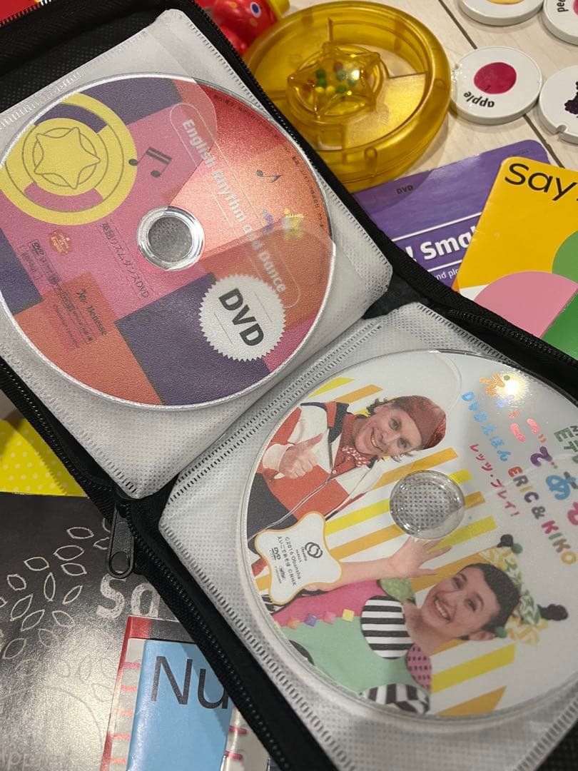 最終値下げしまじろう英会話教材セット⭐︎DVD17枚セット