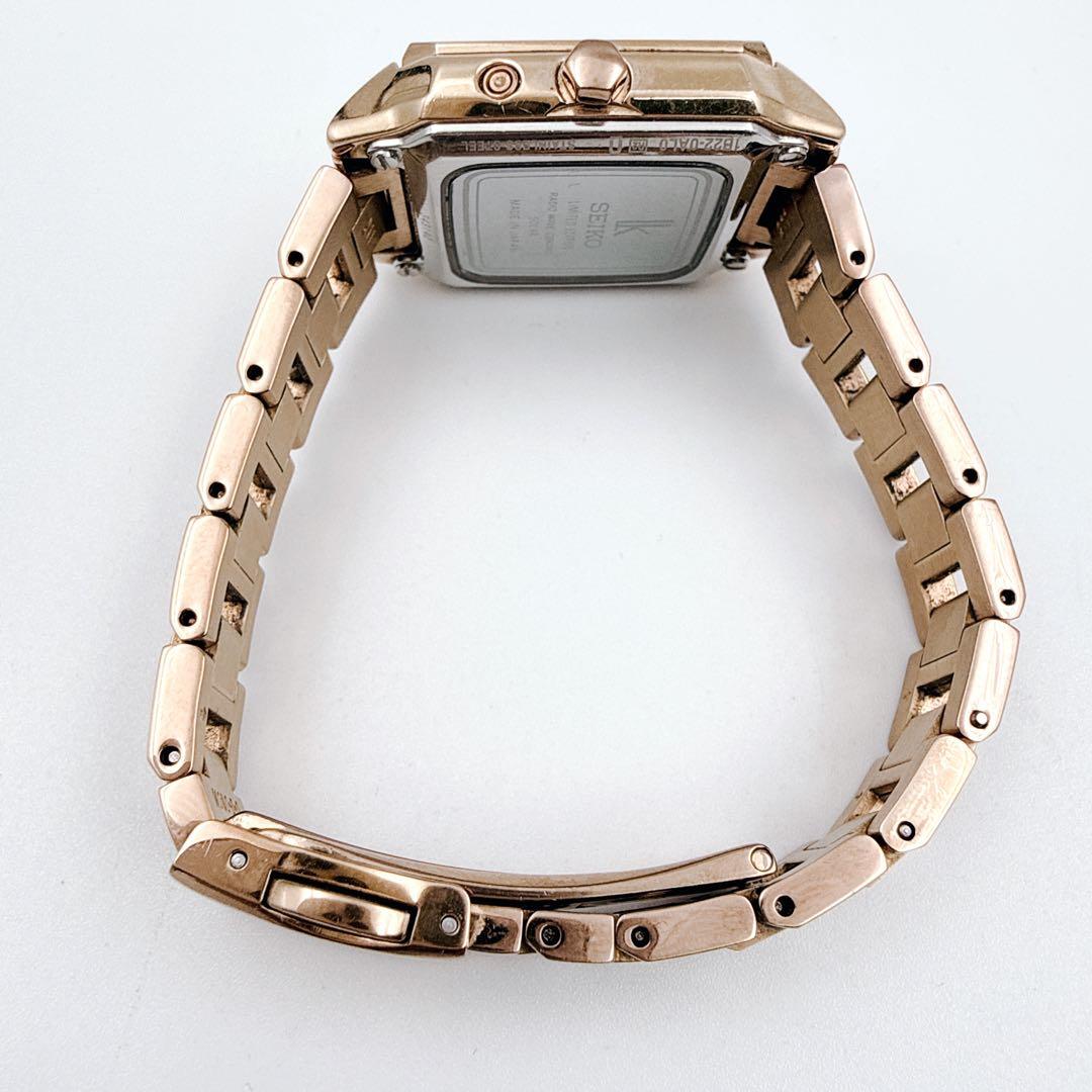 限定品/コマ付✨ SEIKO ルキア 1B22-0AL0 電波ソーラー デイト