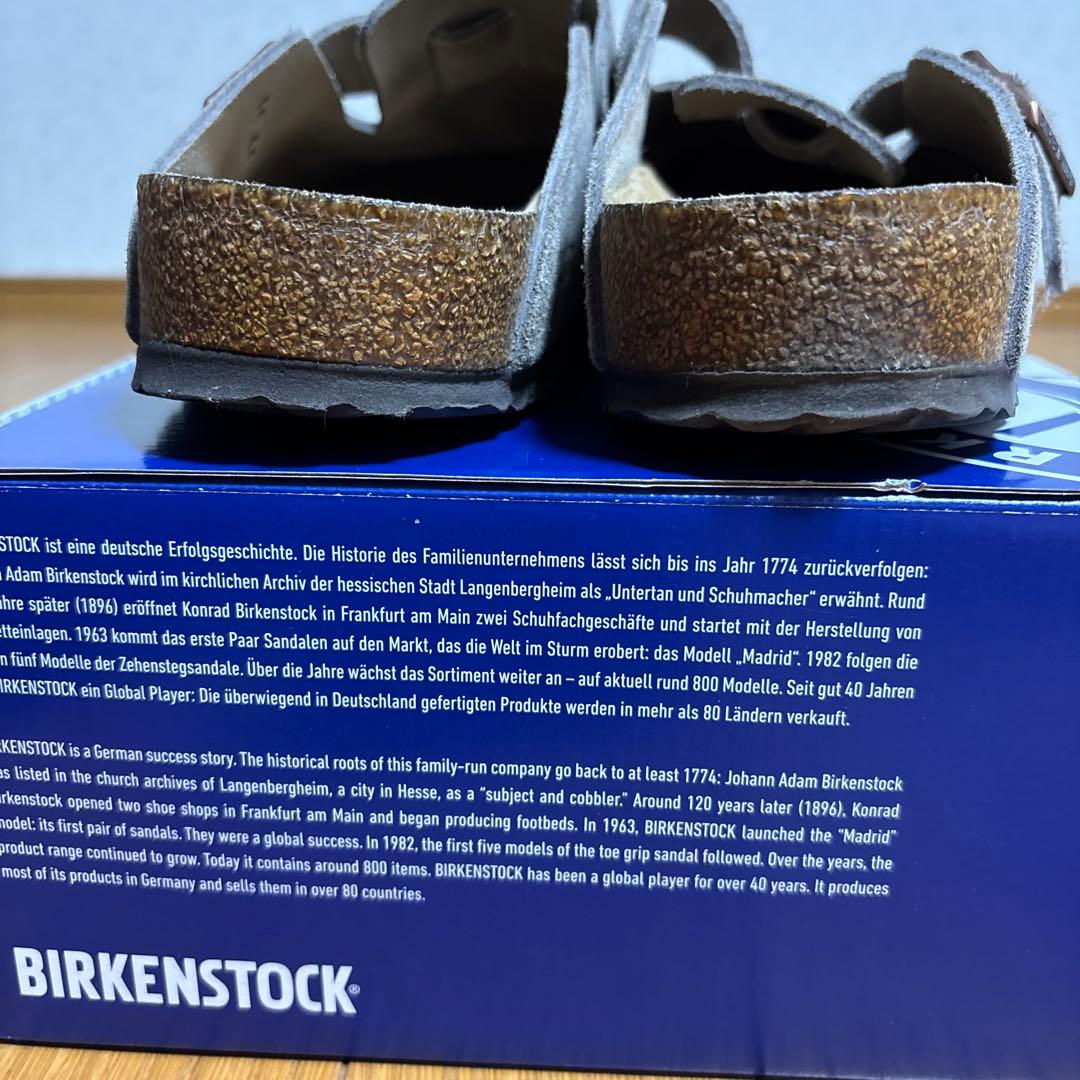 ゆーさま専用BIRKENSTOCK ボストン　41 26.5センチ　スウェード
