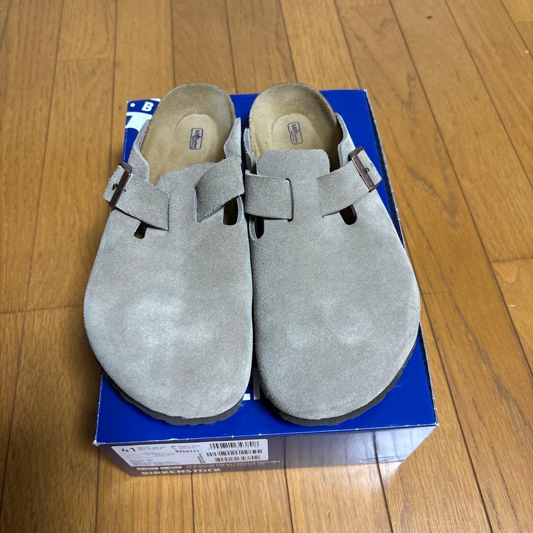 ゆーさま専用BIRKENSTOCK ボストン　41 26.5センチ　スウェード