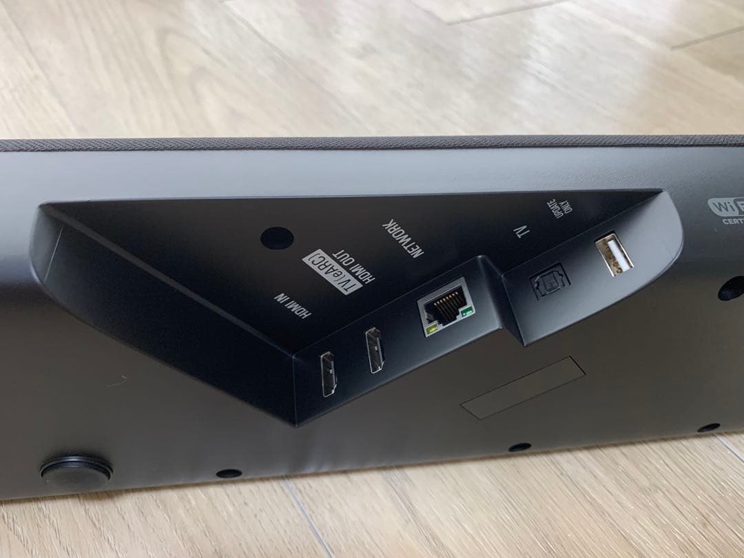 2025年7月購入品 YAMAHA サウンドバー SR-X40A ブラック