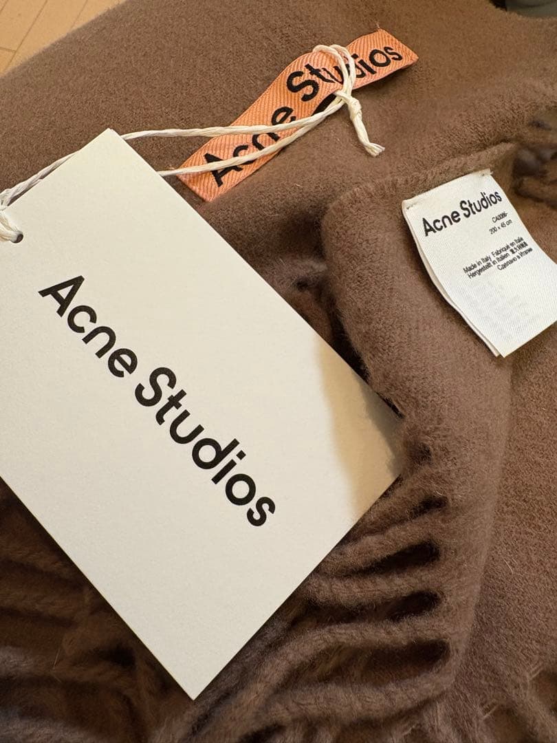 Acne Studios アクネ　フリンジマフラー