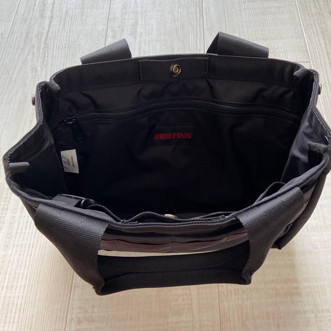 BRIEFING ブラック トートバッグ