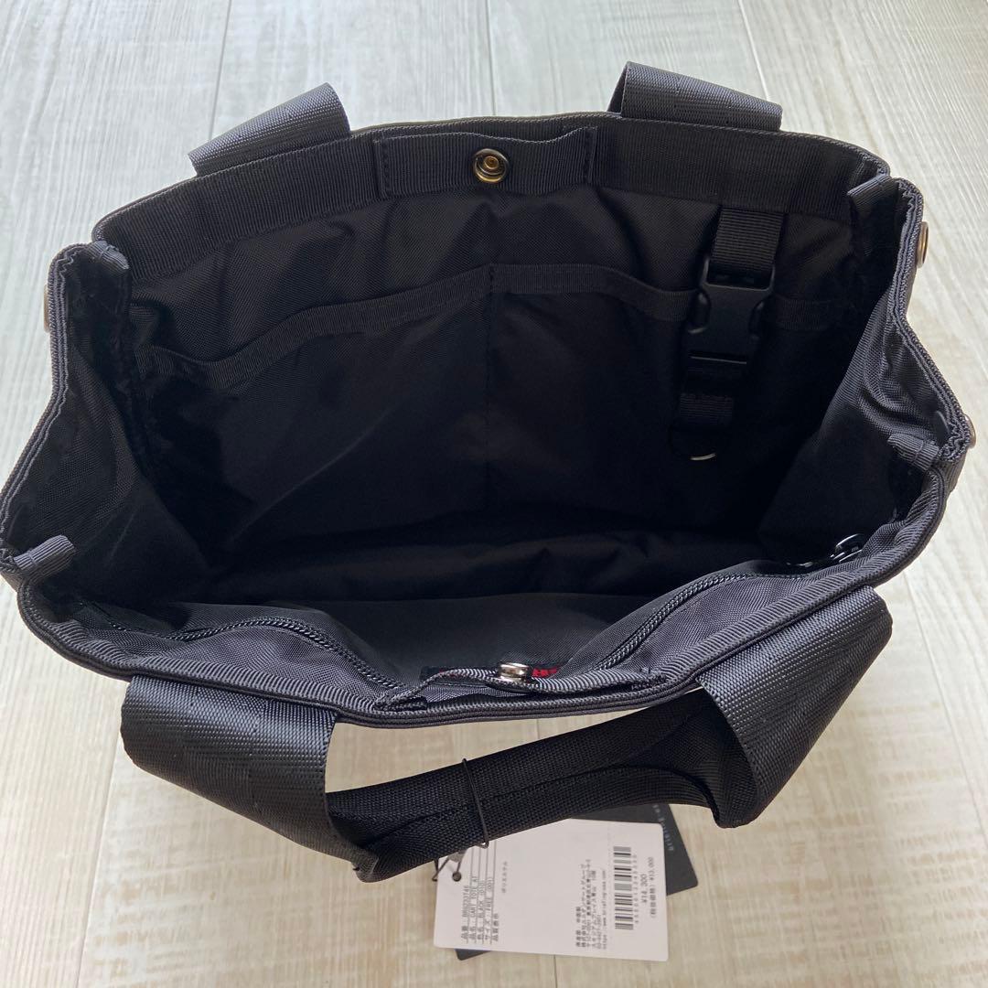 BRIEFING ブラック トートバッグ