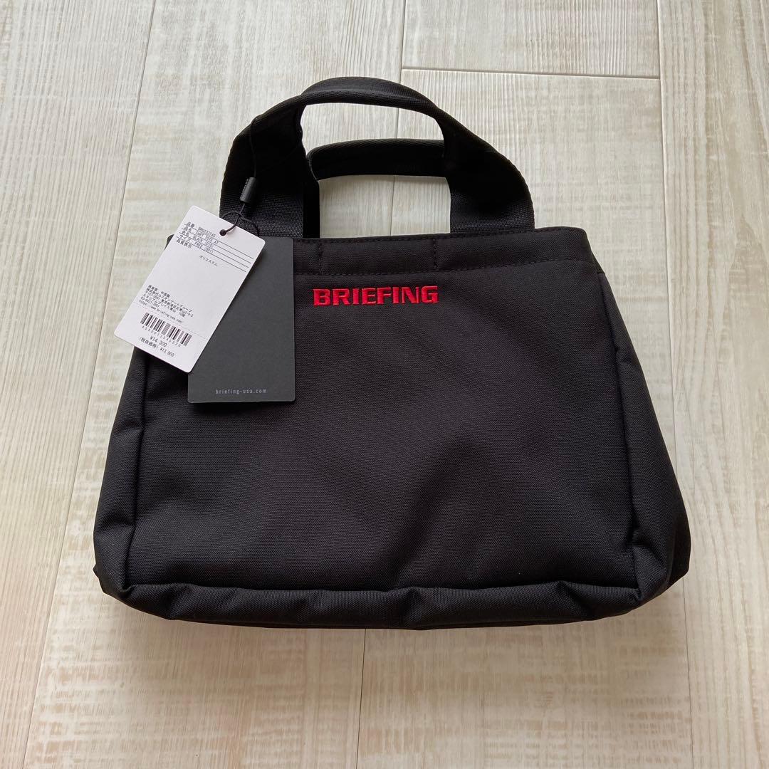 BRIEFING ブラック トートバッグ