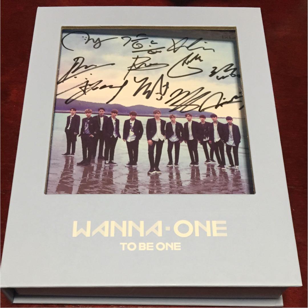WANNA-ONE 直筆サイン