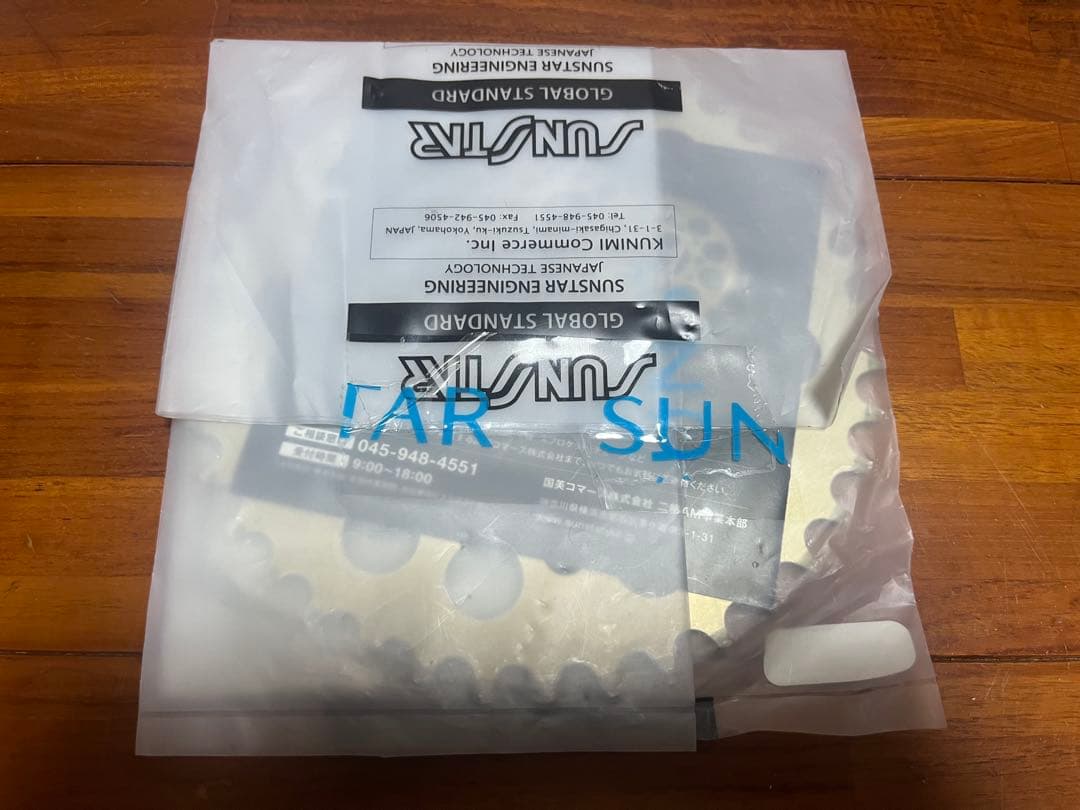 SUNSTAR RK-102-39 リヤスプロケット