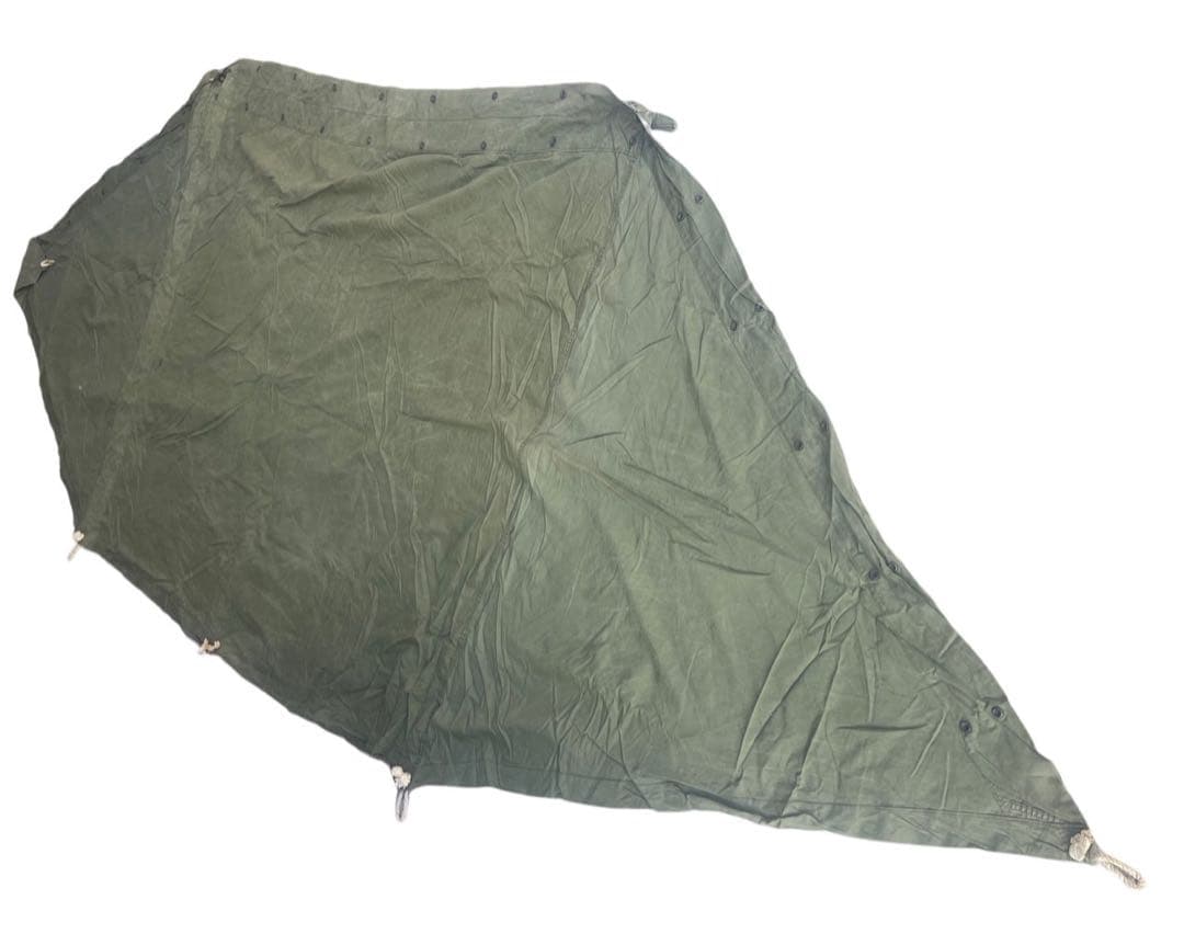 米軍パップテント1枚シェルターハーフテント官給品希少品