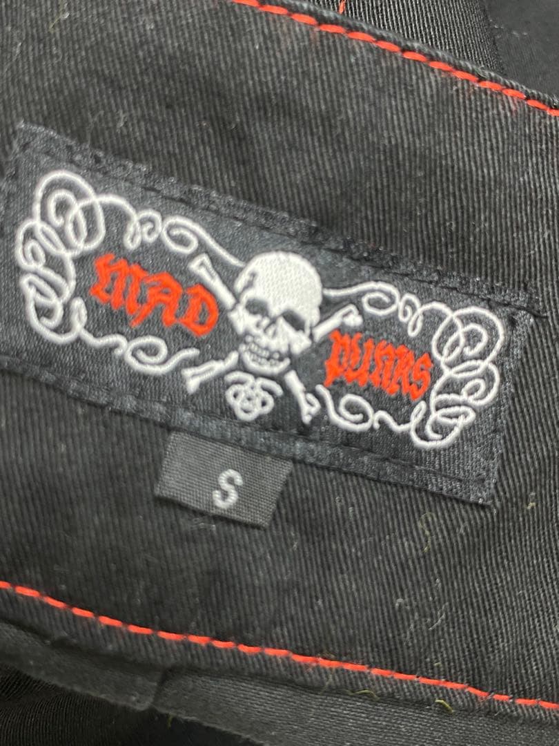 9015. 【極美品】MAD PANK フラップ プリーツ スカート