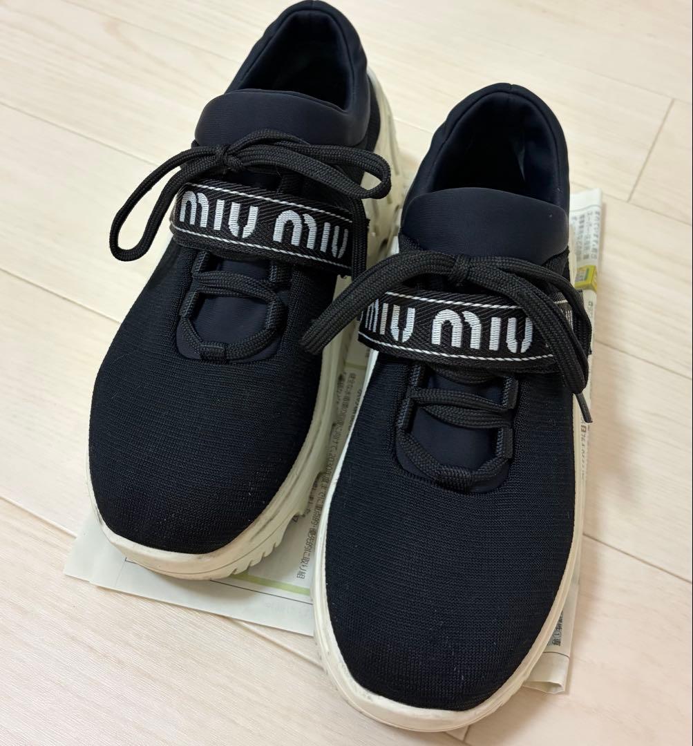 冬*⌖様 miu miu スニーカー