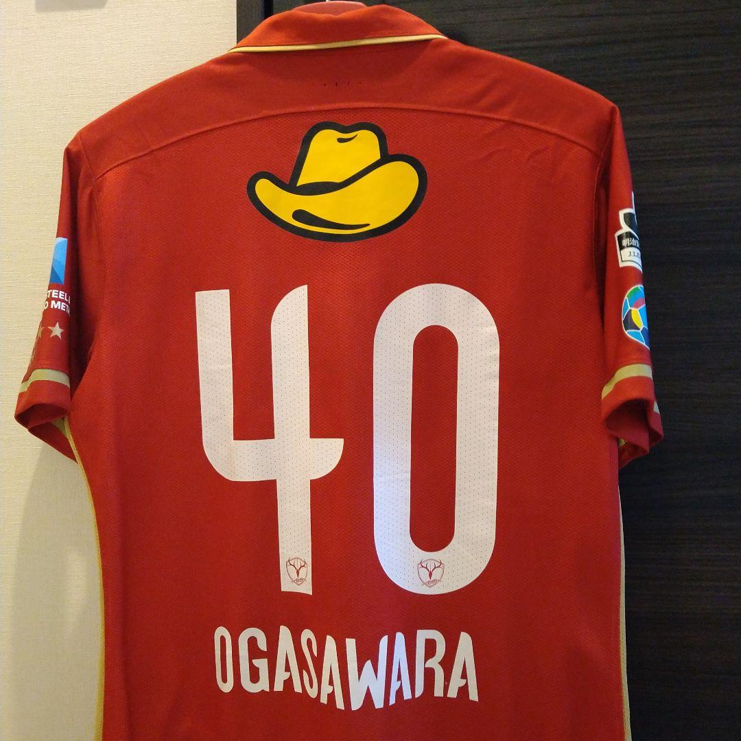 鹿*す様 ４０　小笠原満男　オーセンティックユニ　２０１６