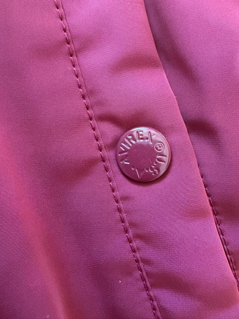 ケ*ウ様 AVIREX MA-1 フライトジャケット 2XLバーガンディ