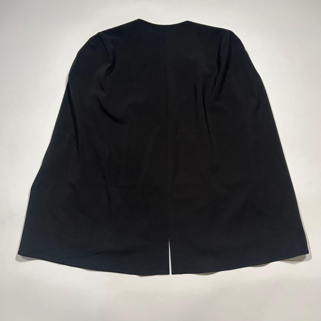 メゾンドドルチェ ケープジャケット ポンチョ 卒園式 入学式 ママ 入園式 黒