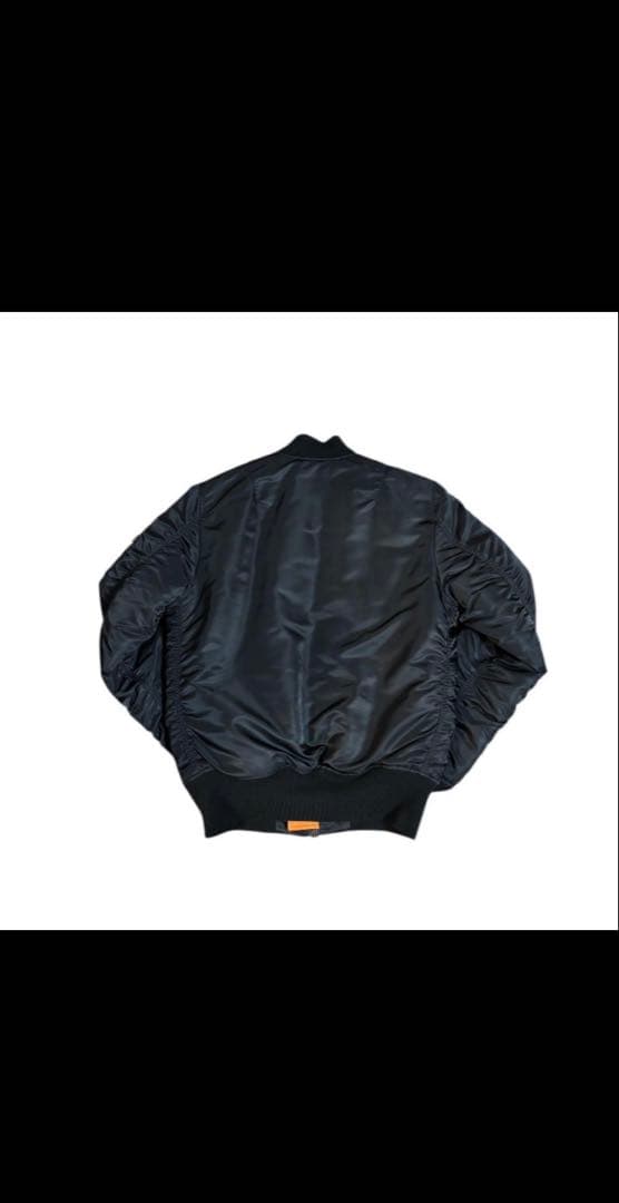 美品Alpha Industries MA-1 フライトジャケット ブラック