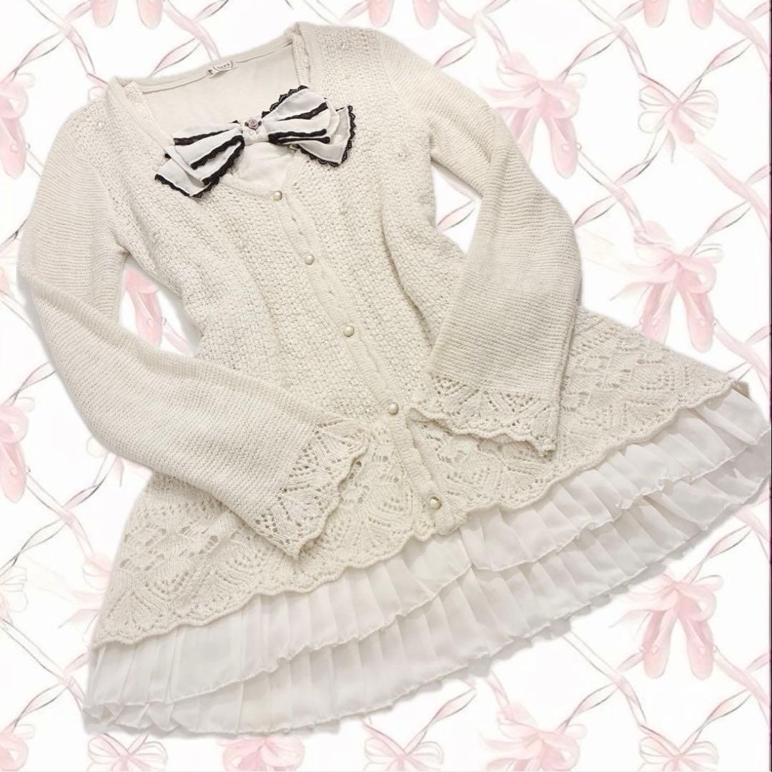 axes femme セット売り ビッグリボン 姫 グランジ 森ガール コケット