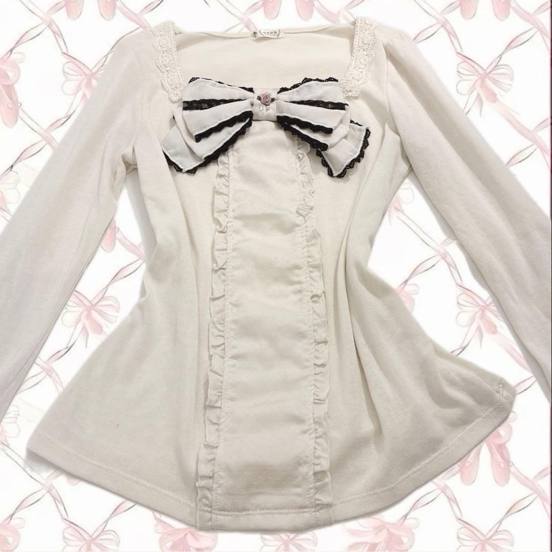 axes femme セット売り ビッグリボン 姫 グランジ 森ガール コケット