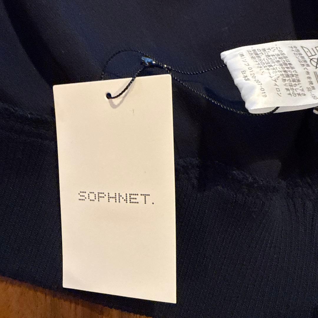 SOPH NET ネイビー スタジャン