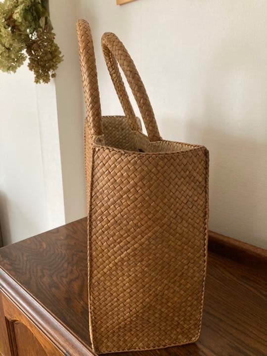 MORGAN ★希少レディース高級手提げ籠バックkusumoto