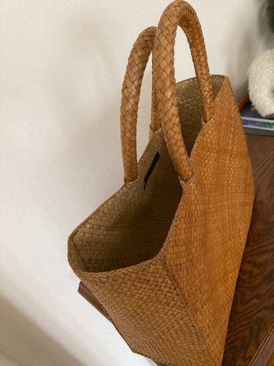 MORGAN ★希少レディース高級手提げ籠バックkusumoto