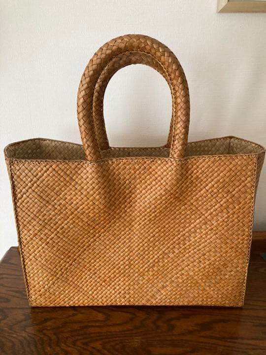 MORGAN ★希少レディース高級手提げ籠バックkusumoto