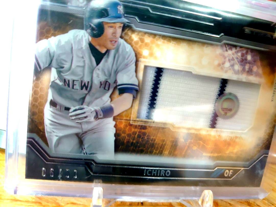 【激レア】イチロー 実使用ユニフォーム封入 ジャージカード topps
