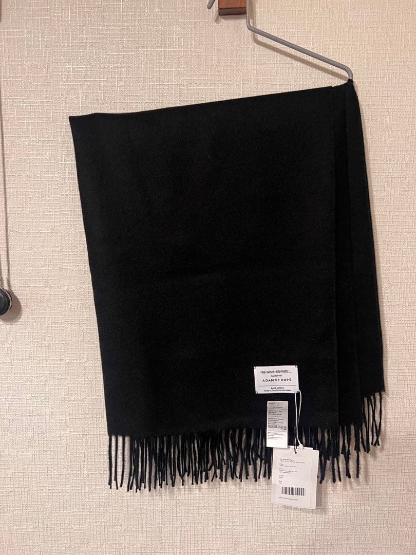[THE INOUE BROTHERS] EX Brushed Scarf 黒