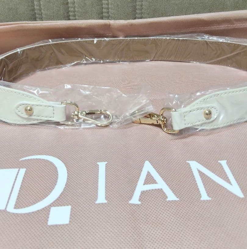 ダイアナ　ワイドメッシュバック　2wey 　インナーバッグ付き　チャーム付き