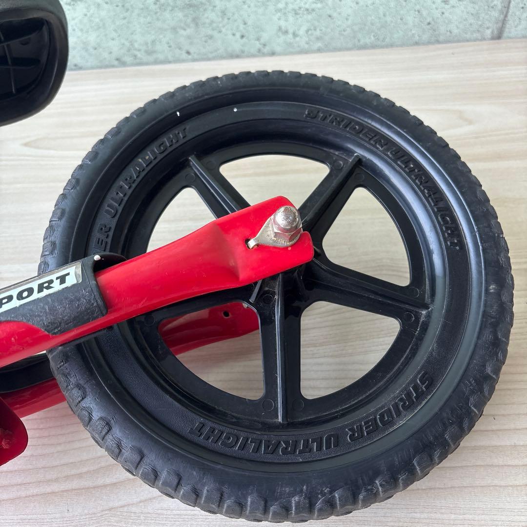 ゆ*き様 STRIDER 12 バランスバイク スポーツ レッド　日本正規品