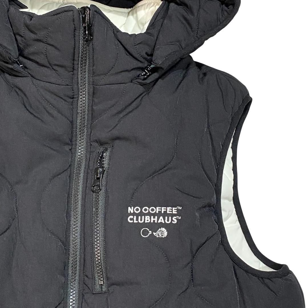 クラブハウス×NO COFFEE 2WAY リバーシブル 中綿 ジャケット XL