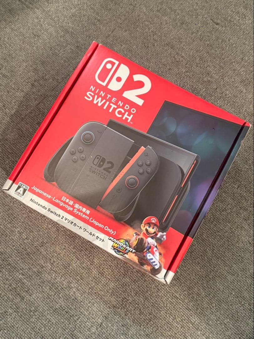 【未使用新品】 スイッチ2 Switch2 マリオカートワールド セット 任天堂
