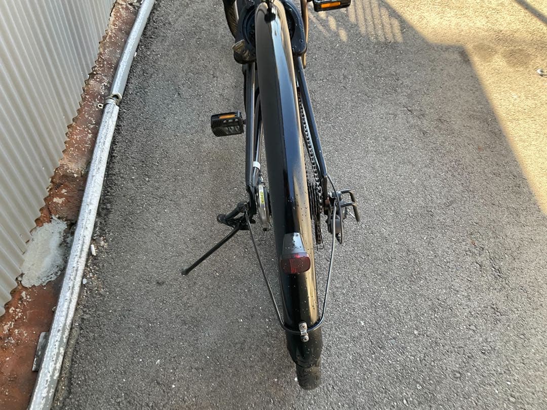 パナソニック最新機種電動アシスト自転車ベロスター700c×350ブラックアルミ