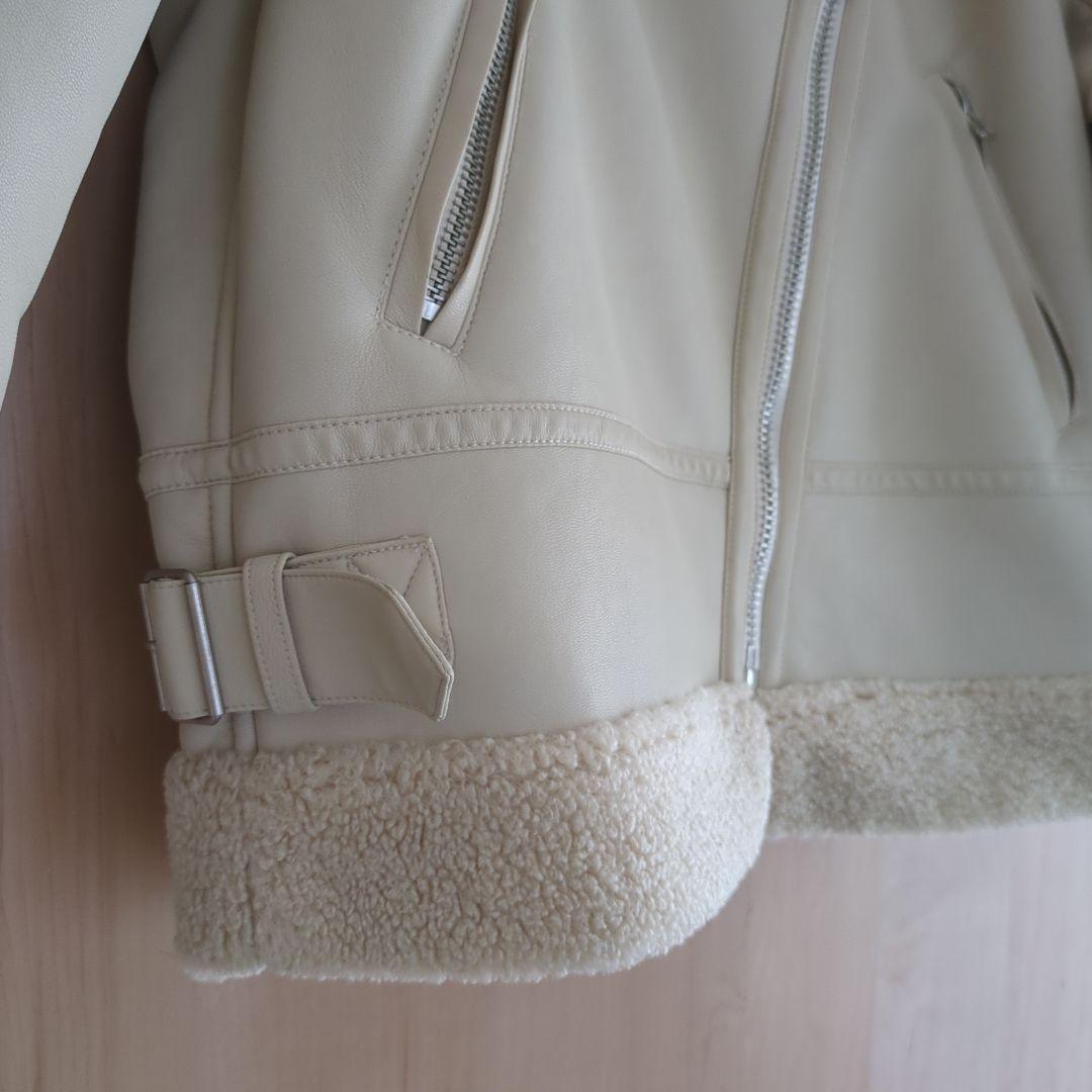 ＬＡVＡＮＤＡ宇野実彩子 合皮ライダースジャケット