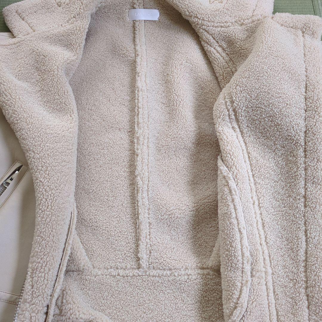 ＬＡVＡＮＤＡ宇野実彩子 合皮ライダースジャケット