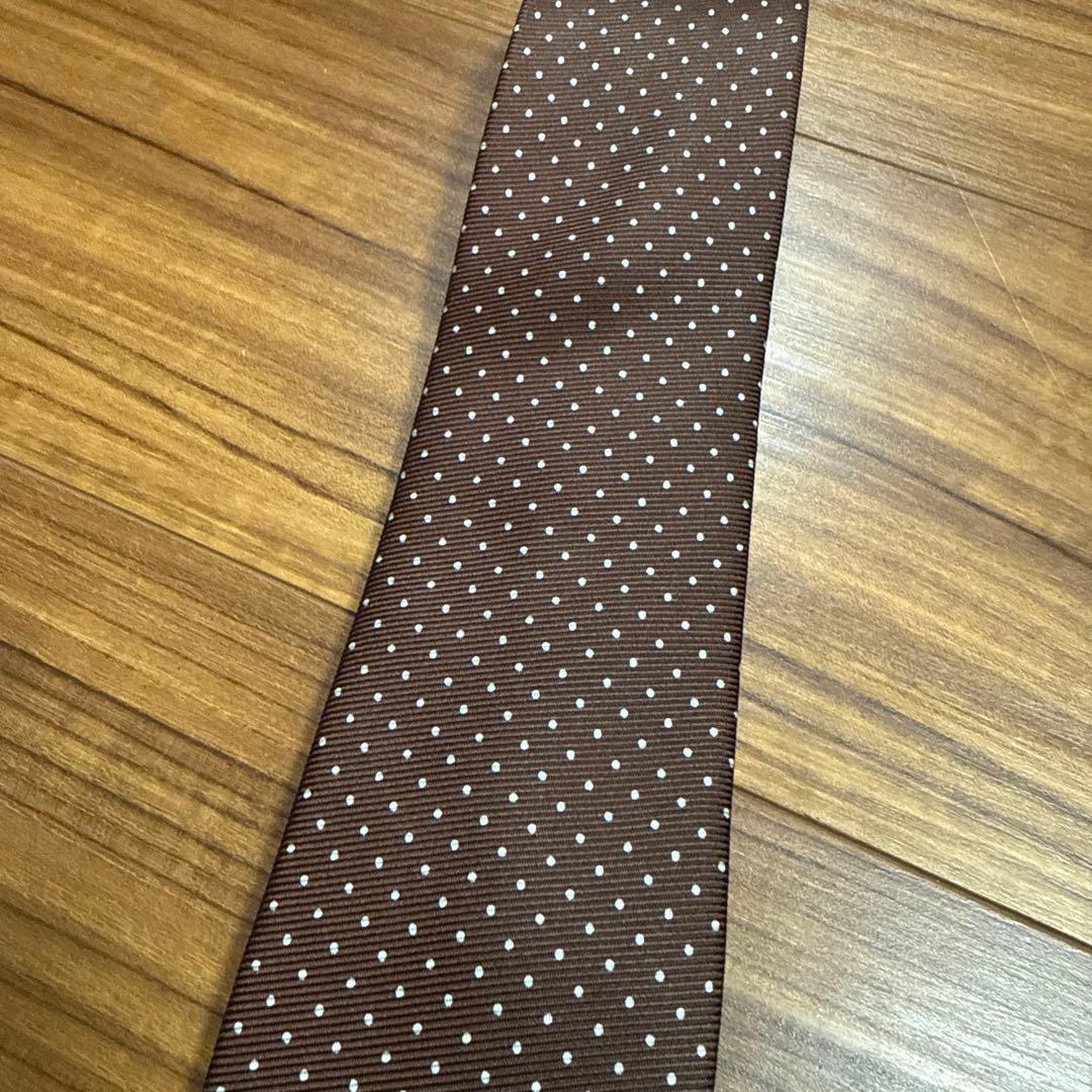 JOHN COMFORT／50オンスロイヤルツイル／ピンドットブラウン