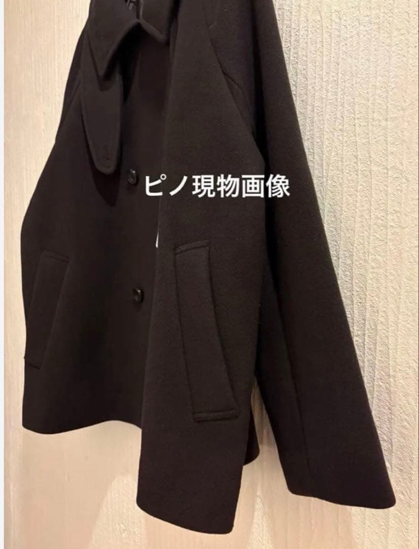 即日発送可！38【新品】S160スタンドカラーショートコート スピック＆スパン