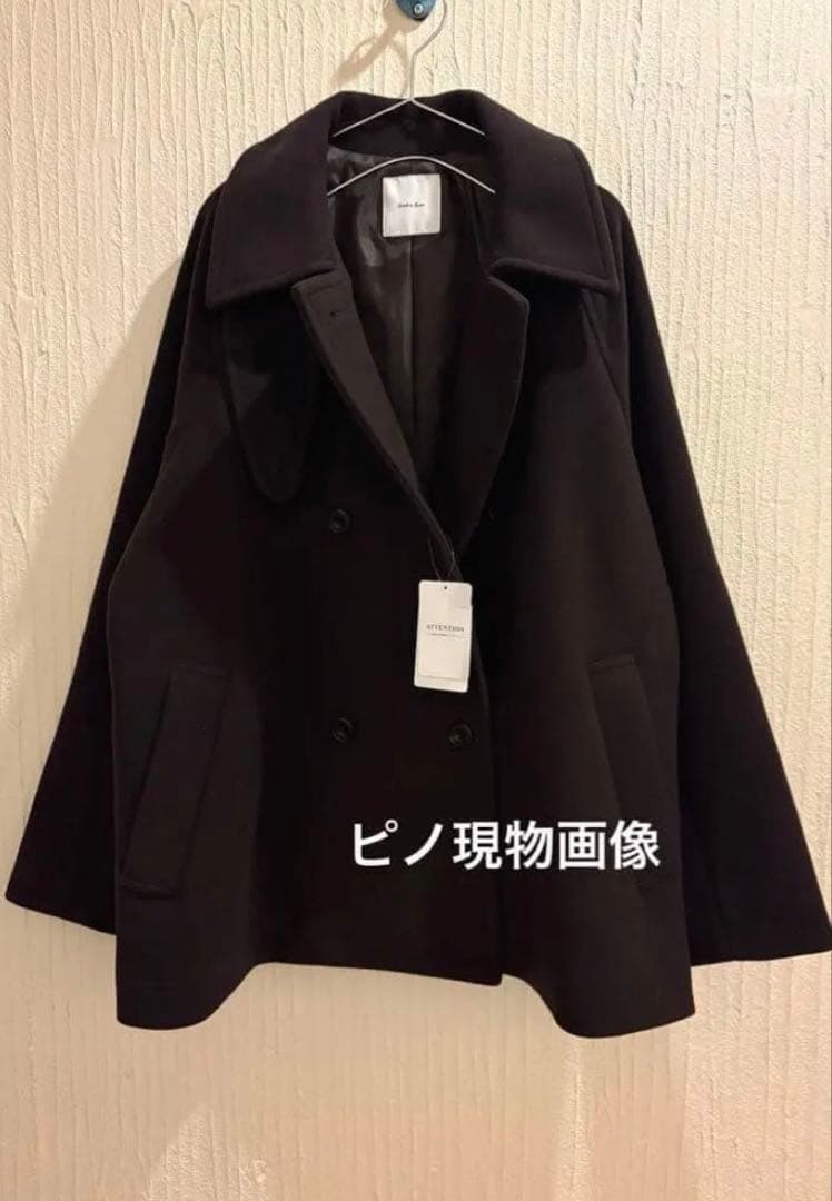 即日発送可！38【新品】S160スタンドカラーショートコート スピック＆スパン