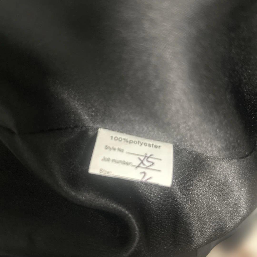 ブラックウェディングドレス 韓国風 前撮りドレス 二次会ドレス リボン