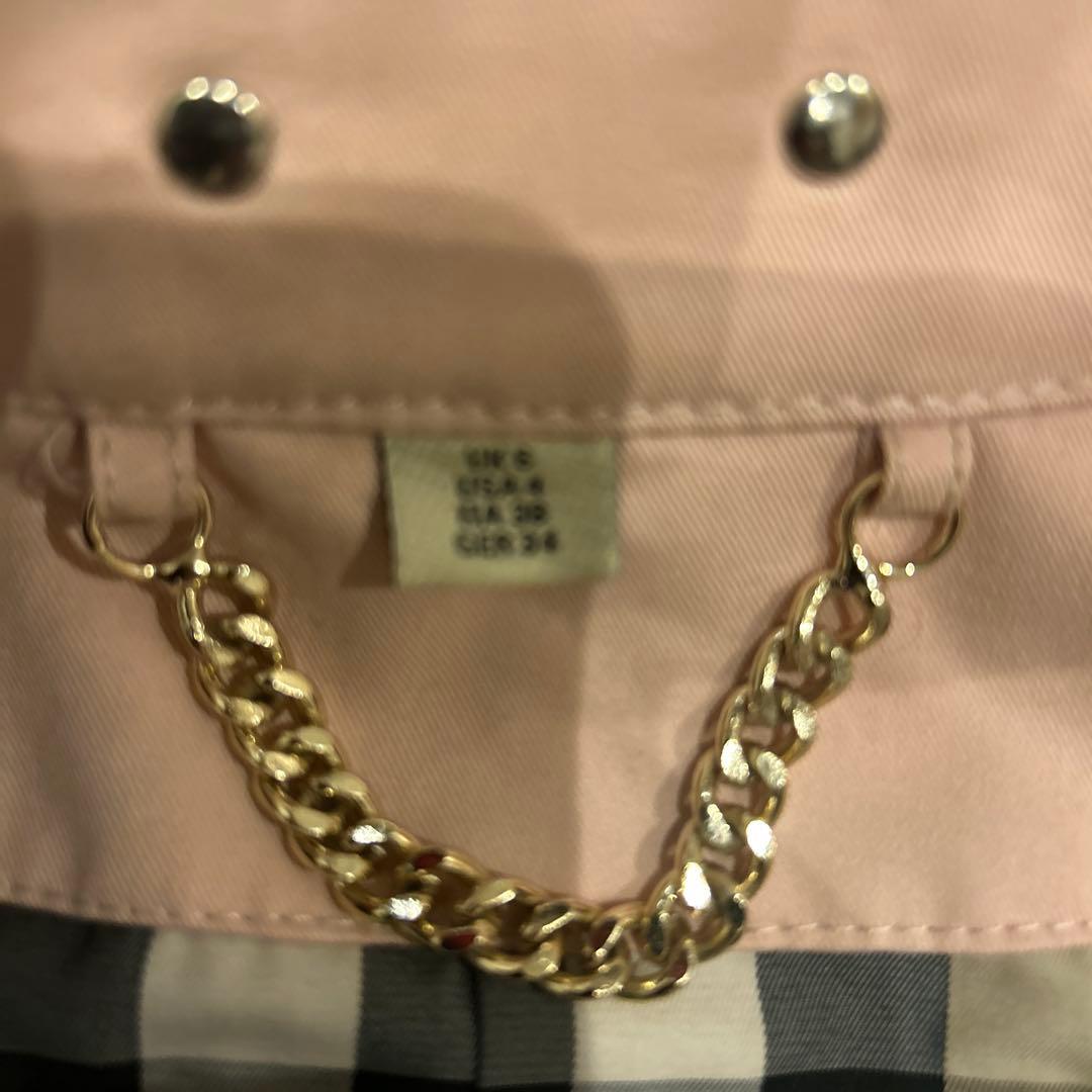 BURBERRY ピンク トレンチコート