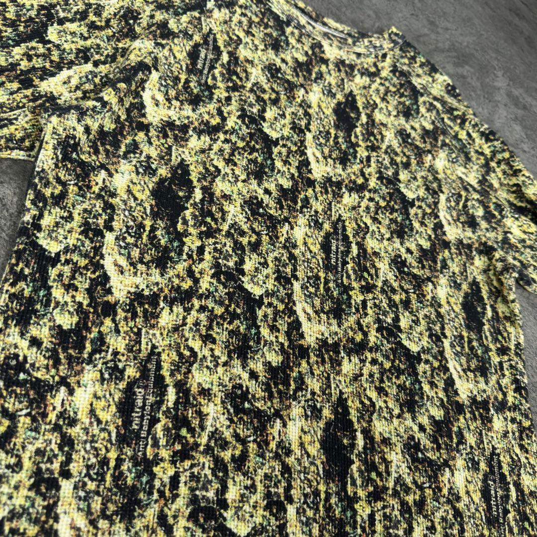 nitraid ラグラン real weed柄 サーマル Tシャツ ナイトレイド