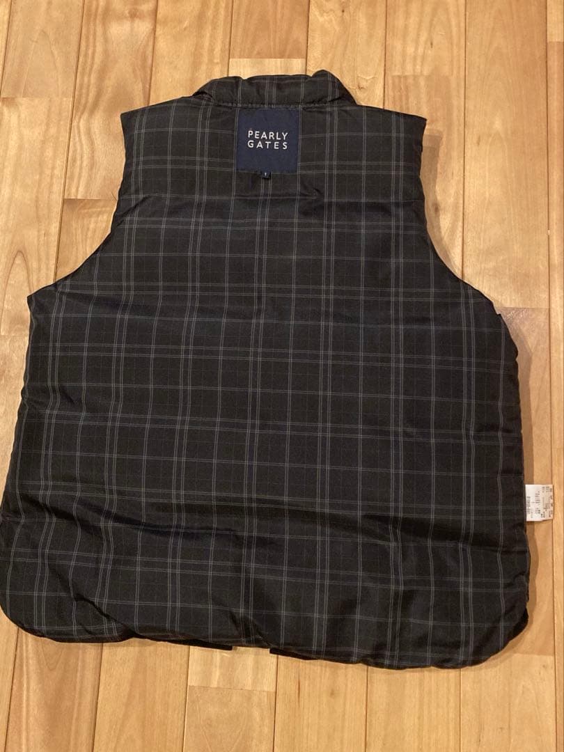 PEARLY GATES ダウンベスト（リバーシブル可）