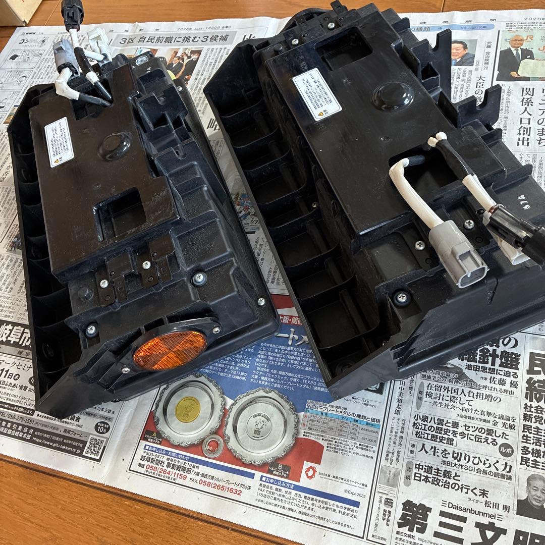 トラック用オールLEDテールランプ 流鏑馬 シーケンシャル2連タイプ 左右セット