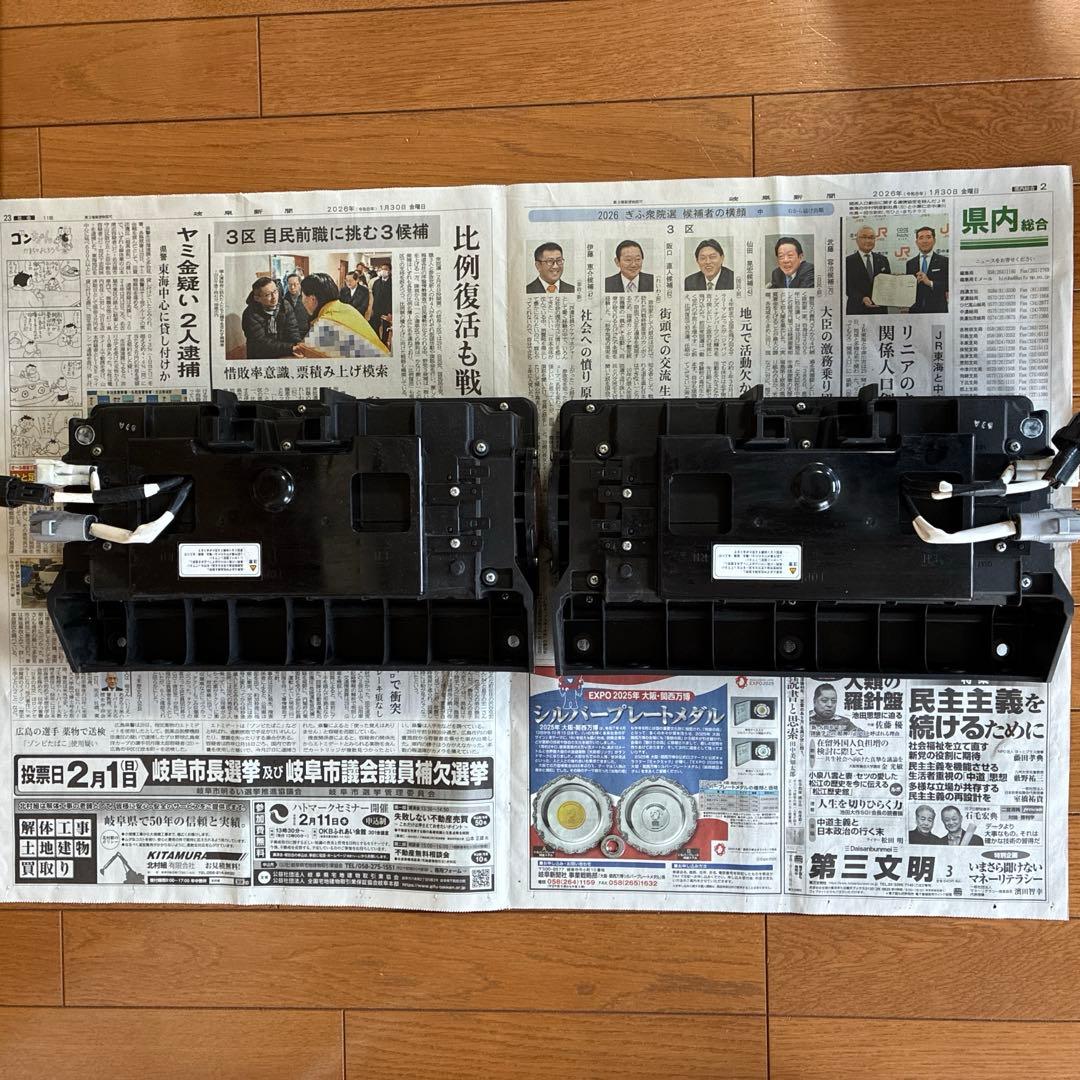 トラック用オールLEDテールランプ 流鏑馬 シーケンシャル2連タイプ 左右セット