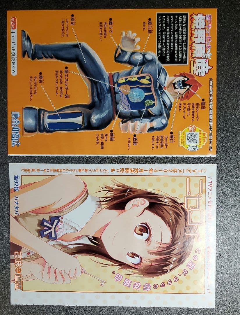 週刊少年ジャンプ　切り抜き　まとめ売り　カラー　１４枚